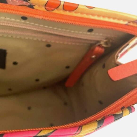 KATE SPADE NEW YORK Cosmetic Travel bag w/ zipper & floral print in bold colorsK - Picture 5 of 12